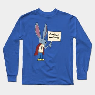 Ricks Bunny Ingles Long Sleeve T-Shirt
